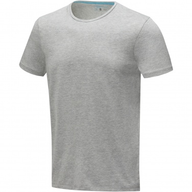 Logo trade promotional merchandise image of: Balfour short sleeve men's organic t-shirt