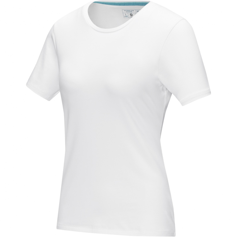 Logo trade promotional product photo of: Balfour short sleeve women's organic t-shirt