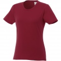 Heros short sleeve women's t-shirt, Burgundy