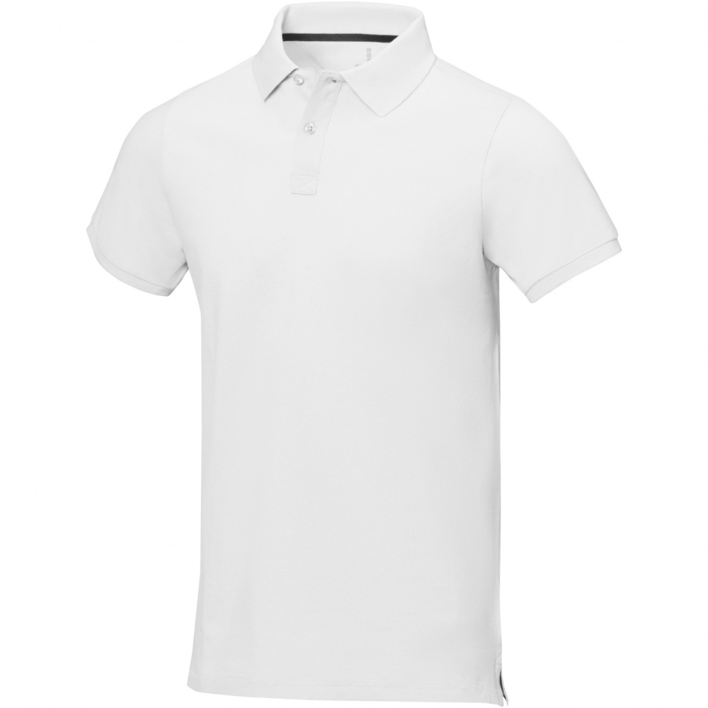 Logo trade promotional giveaways image of: Calgary short sleeve men's polo