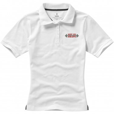 Logo trade promotional items picture of: Calgary short sleeve women's polo