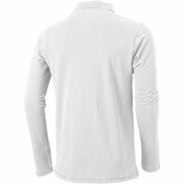 Logo trade promotional gifts image of: Oakville long sleeve men's polo