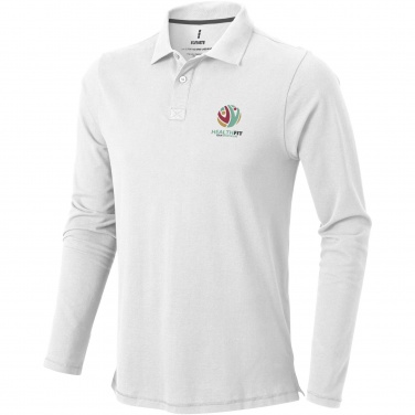 Logotrade promotional product picture of: Oakville long sleeve men's polo