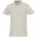 Helios short sleeve men's polo, Light grey