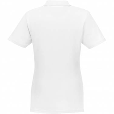 Logo trade promotional giveaways picture of: Helios short sleeve women's polo