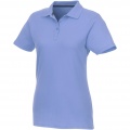 Helios short sleeve women's polo, Light blue