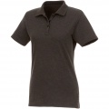 Helios short sleeve women's polo, Charcoal