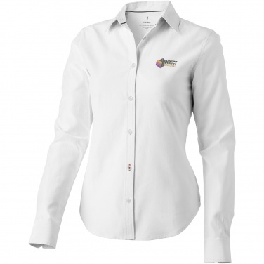 Logo trade promotional merchandise picture of: Vaillant long sleeve women's oxford shirt