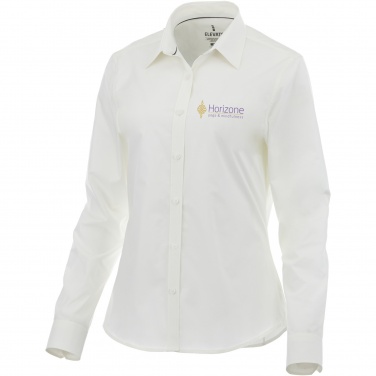 Logo trade promotional merchandise photo of: Hamell long sleeve women's shirt