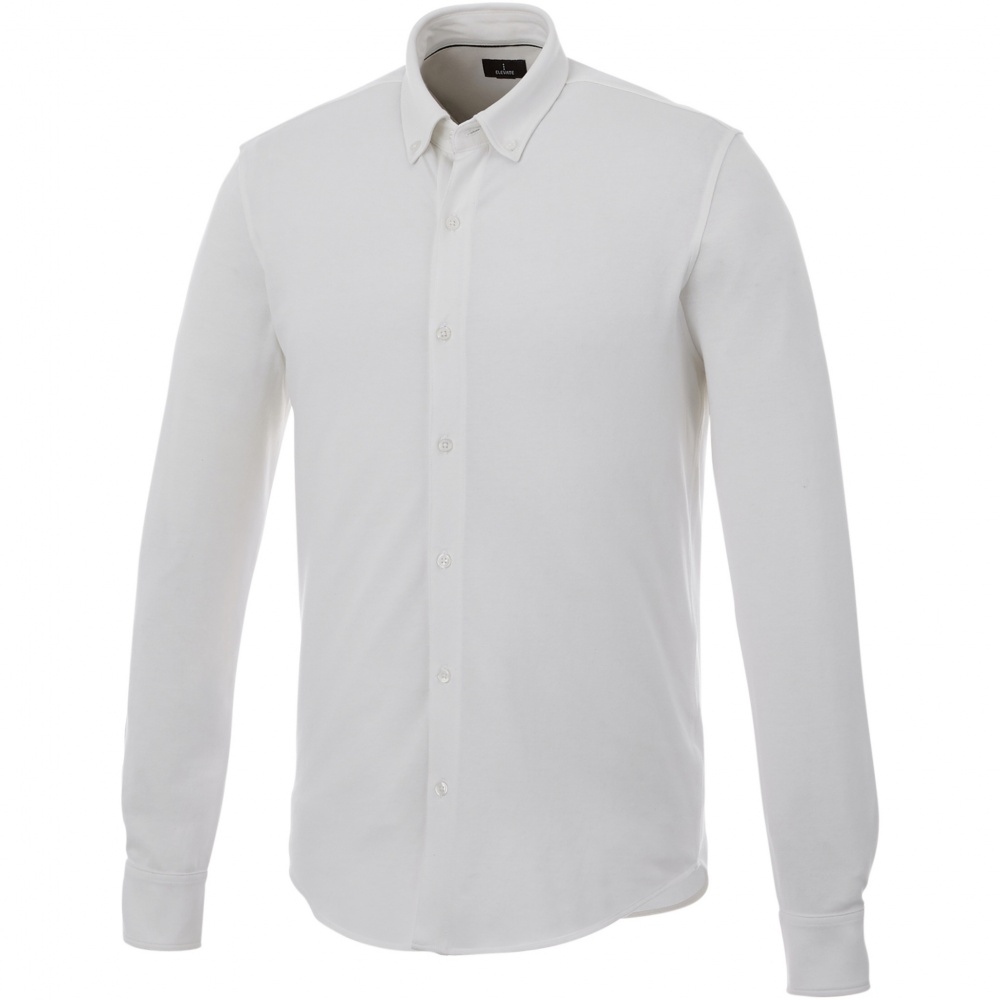 Logotrade advertising product image of: Bigelow long sleeve men's pique shirt