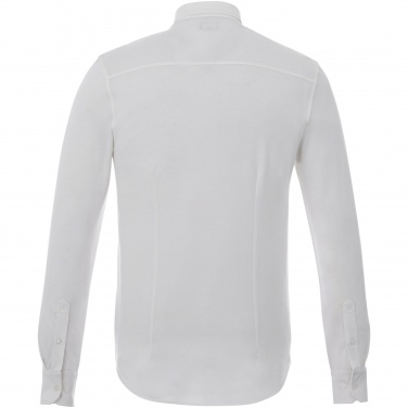 Logo trade promotional items picture of: Bigelow long sleeve men's pique shirt