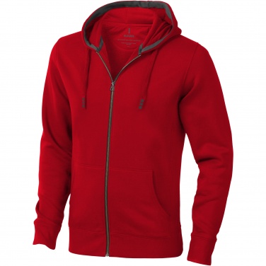 Logo trade corporate gifts image of: Arora men's full zip hoodie