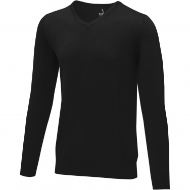 Logo trade corporate gifts image of: Stanton men's v-neck pullover