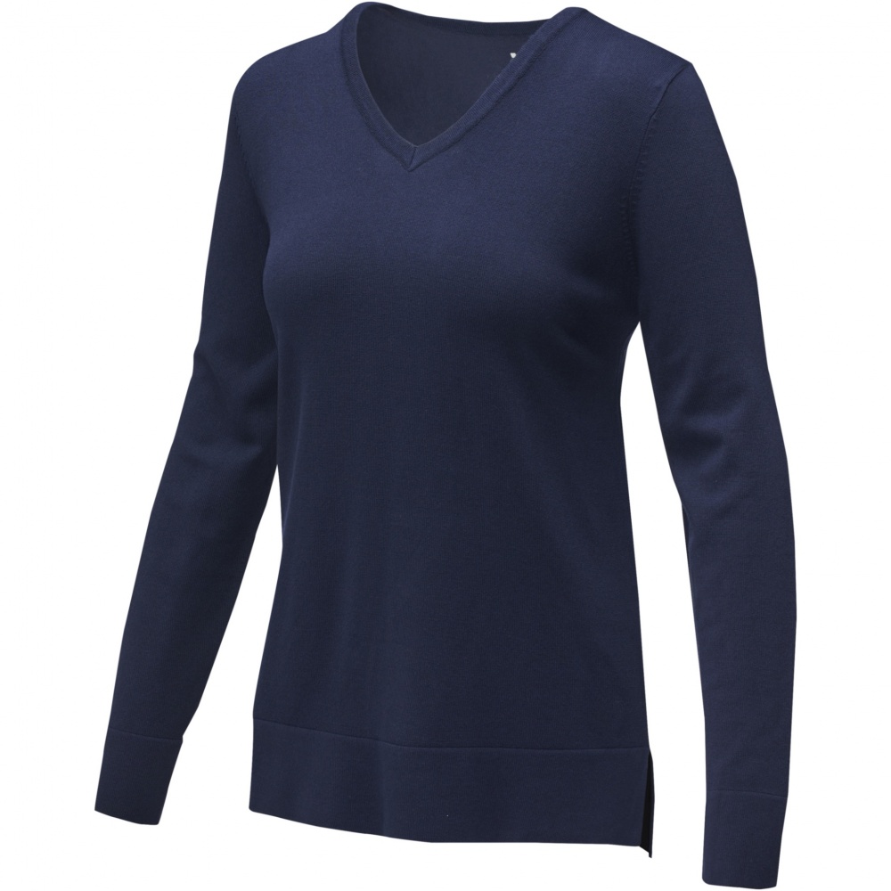 Logo trade promotional gifts picture of: Stanton women's v-neck pullover