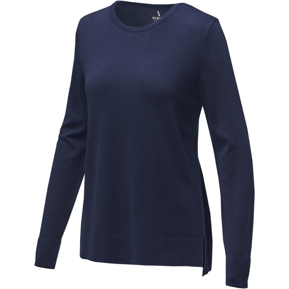 Logo trade advertising products image of: Merrit women's crewneck pullover