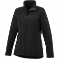 Maxson women's softshell jacket, Solid black