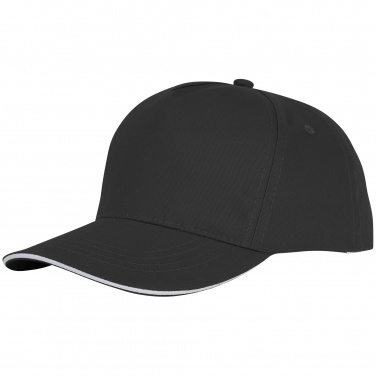 Logo trade promotional products picture of: Ceto 5 panel sandwich cap