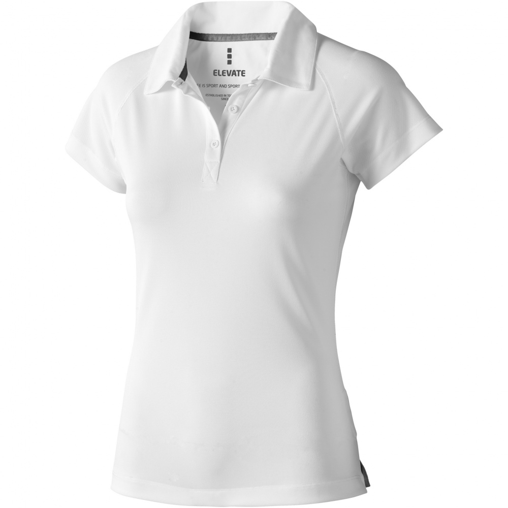 Logo trade promotional products picture of: Ottawa short sleeve women's cool fit polo