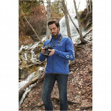 Logo trade promotional merchandise image of: Tremblant men's knit jacket