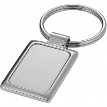 Logotrade corporate gift picture of: Sergio rectangular metal keychain