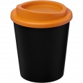 Americano® Espresso 250 ml insulated tumbler, Solid black / Orange