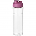 H2O Active® Vibe 850 ml flip lid sport bottle, Transparent / Pink