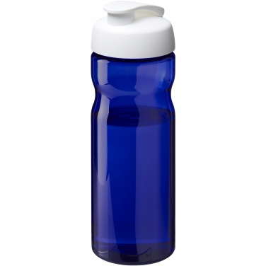 Logo trade promotional gifts image of: H2O Active® Eco Base 650 ml flip lid sport bottle