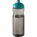 H2O Active® Eco Base 650 ml dome lid sport bottle, Charcoal / Aqua