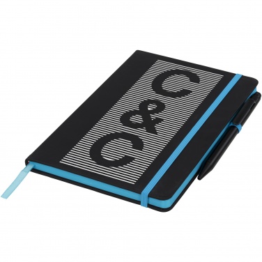 Logo trade promotional products picture of: Noir Edge medium notebook