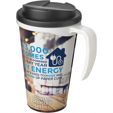 Logo trade promotional gifts image of: Brite-Americano® Grande 350 ml mug with spill-proof lid