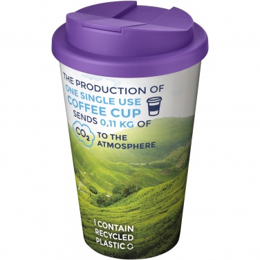 Logo trade promotional merchandise picture of: Brite-Americano® 350 ml tumbler with spill-proof lid