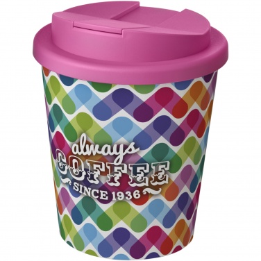 Logo trade promotional merchandise photo of: Brite-Americano® Espresso 250 ml tumbler with spill-proof lid