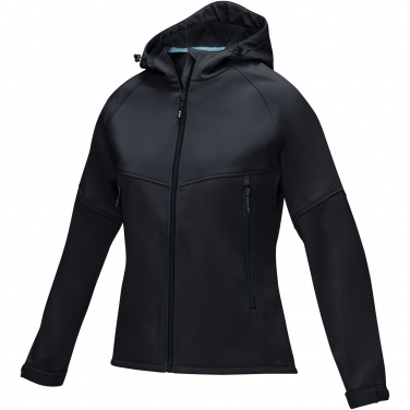 Logo trade corporate gift photo of: Coltan women’s GRS recycled softshell jacket