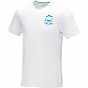 Logo trade corporate gift photo of: Azurite short sleeve men’s organic t-shirt