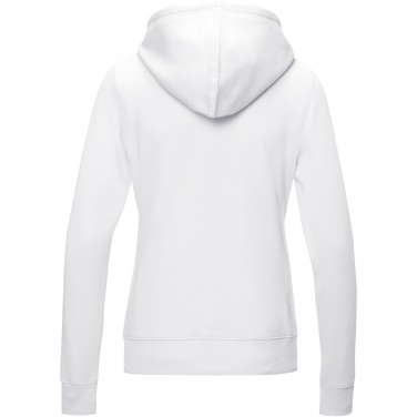 Logo trade promotional gift photo of: Ruby women’s organic recycled full zip hoodie