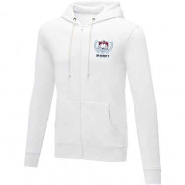 Logo trade promotional merchandise image of: Theron men’s full zip hoodie