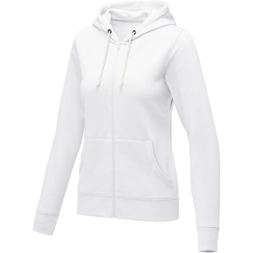 Logo trade promotional products picture of: Theron women’s full zip hoodie