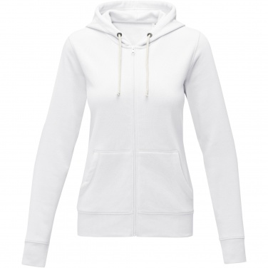 Logo trade promotional giveaways image of: Theron women’s full zip hoodie