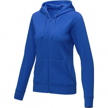 Logo trade business gifts image of: Theron women’s full zip hoodie