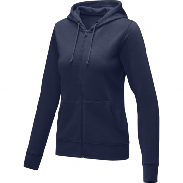 Logo trade promotional merchandise photo of: Theron women’s full zip hoodie