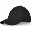 Drake 6 panel trucker cap, Solid black