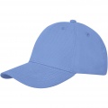 Davis 6 panel cap, Light blue