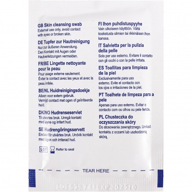 Logo trade corporate gifts image of: Elisabeth cleansing wipes