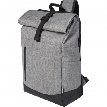 Logo trade advertising products image of: Hoss 15.6" roll-up laptop backpack 12L