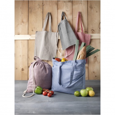 Logotrade promotional item picture of: Pheebs 210 g/m² recycled gusset tote bag 13L