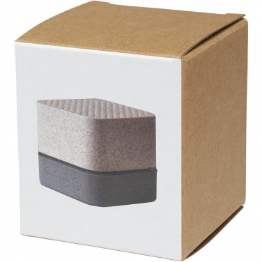 Logo trade promotional gifts picture of: Aira wheat straw Bluetooth® speaker