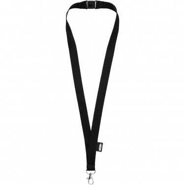 Logotrade advertising products photo of: Tom recycled PET lanyard with breakaway closure