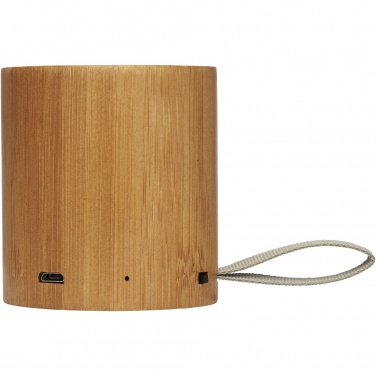 Logo trade promotional merchandise picture of: Lako bamboo Bluetooth® speaker 