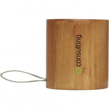 Logo trade promotional gifts picture of: Lako bamboo Bluetooth® speaker 