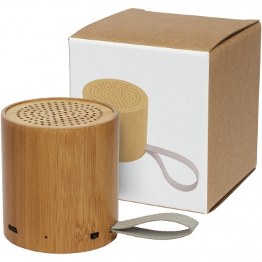 Logotrade promotional product image of: Lako bamboo Bluetooth® speaker 